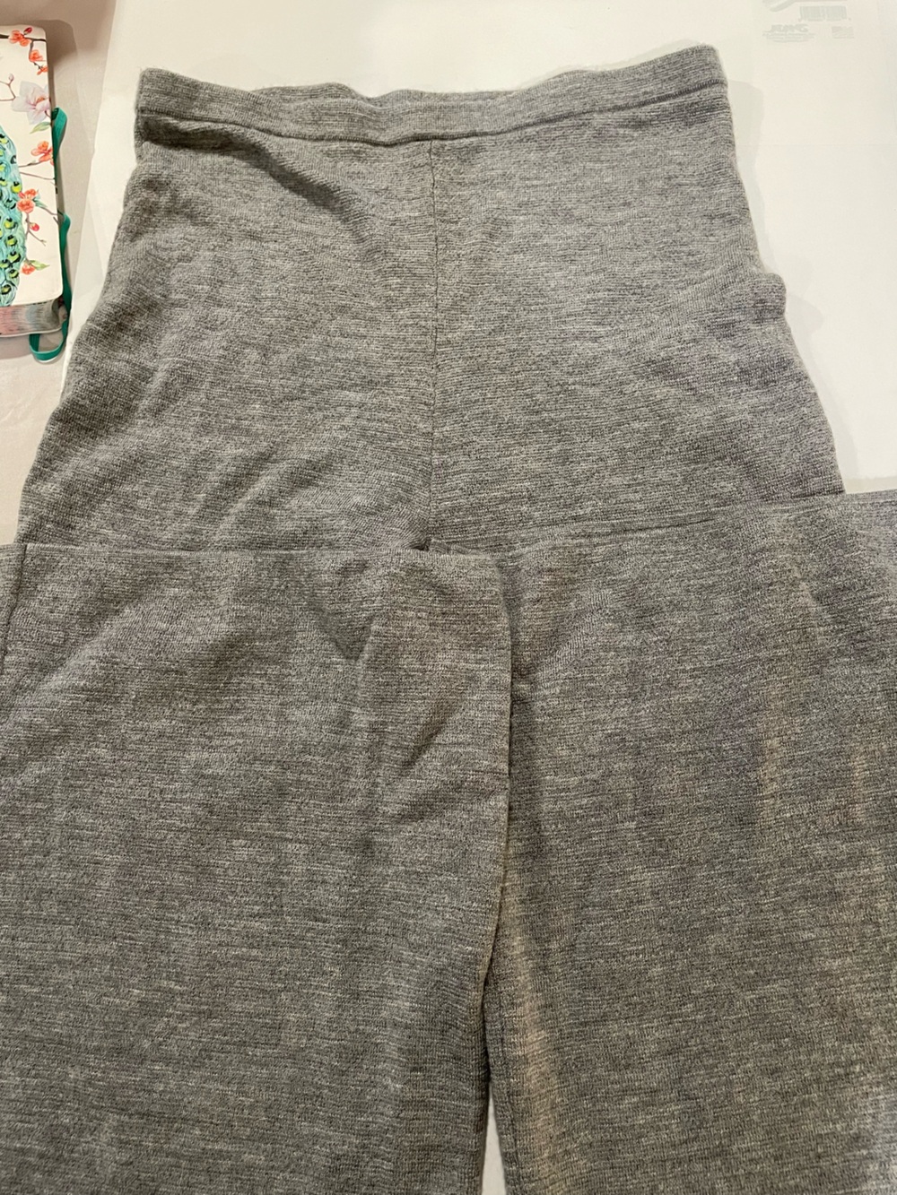 J.Crew lounger Pants gray merino wool size medium